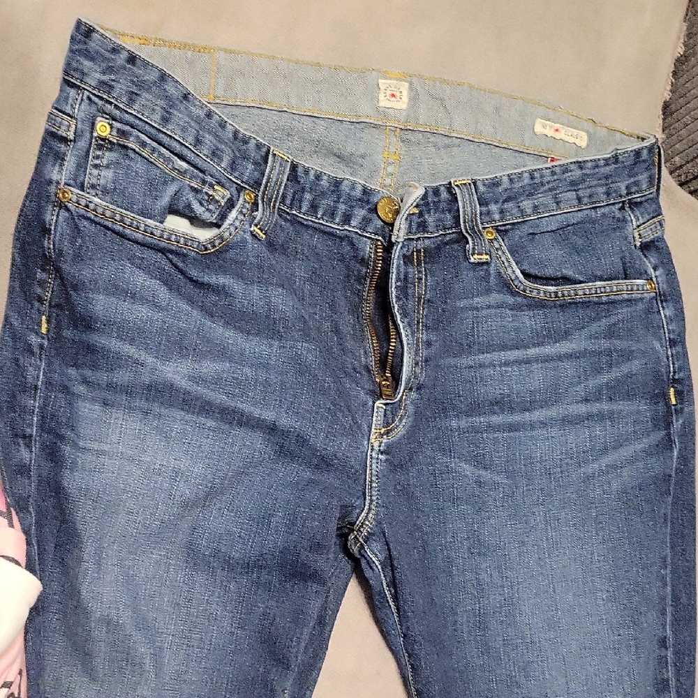 Classic Indigo Straight Leg Jeans